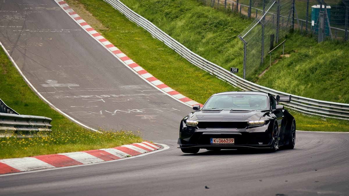 Ford Mustang GTD Sets American Production Car Lap Record at the Nürburgring