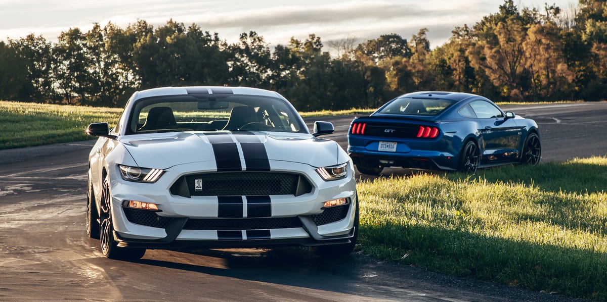 Ford Mustang GT Performance Pack Level 2 vs. Mustang Shelby GT350 Photos
