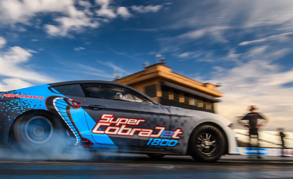 Ford Mustang Super Cobra Jet 1800 Is Hunting NHRA World Records