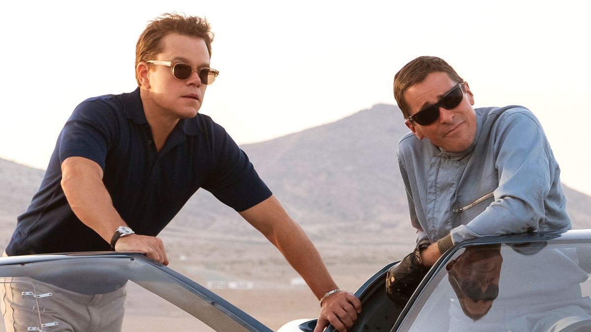 Matt Damon and Christian Bale in Ford v Ferrari