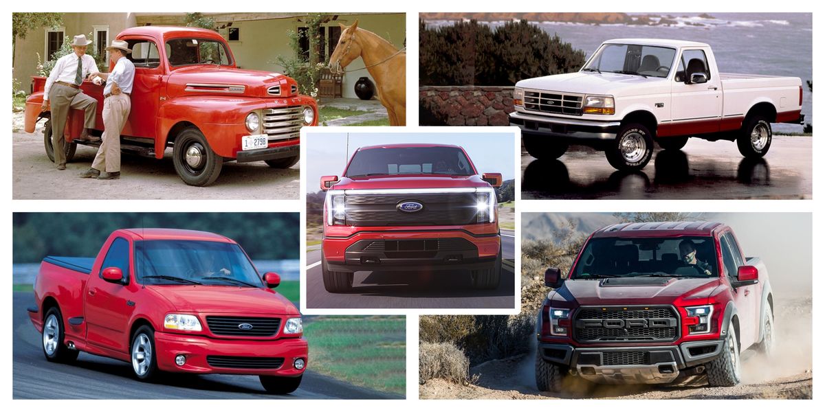  Historia de las camionetas pickup de la serie F de Ford, desde el modelo TT hasta hoy