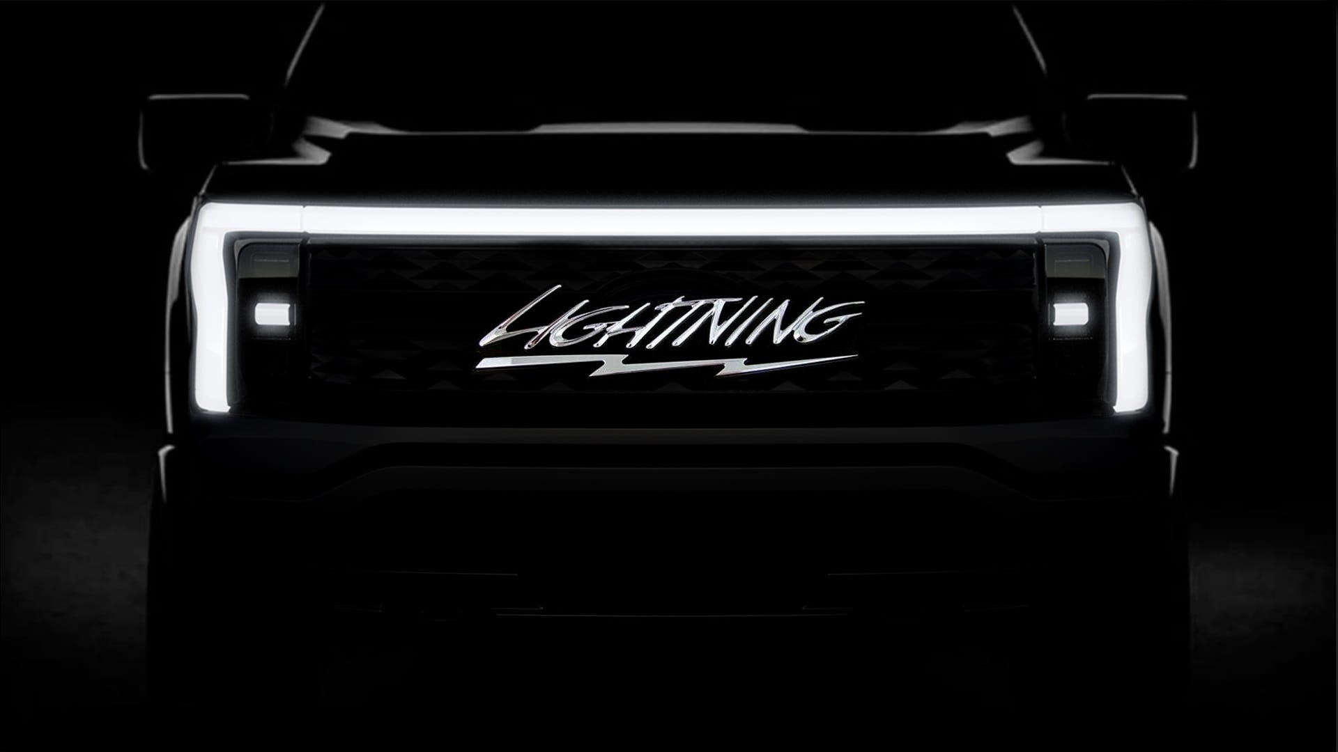 ford logo with lightning