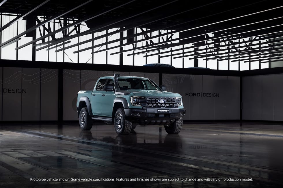 2026 ford ranger super duty front three quarter