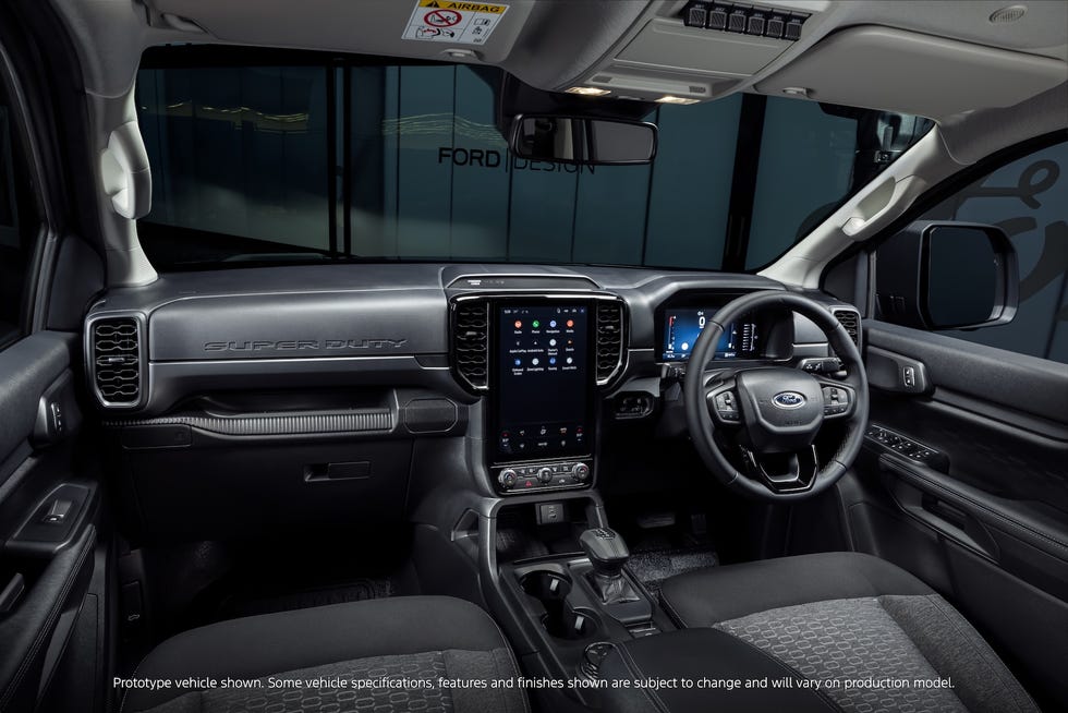 2026 ford ranger super duty interior
