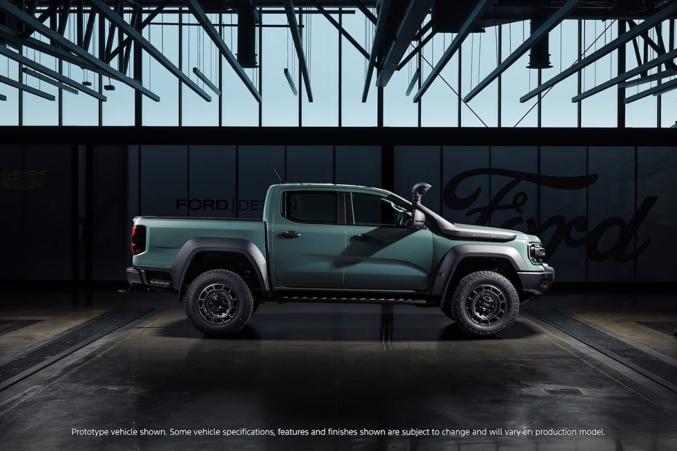 2026 ford ranger super duty side view