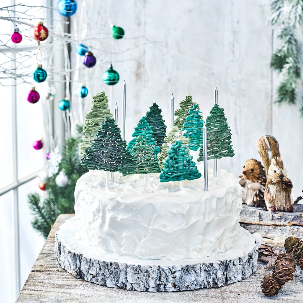 best christmas cake recipes magical forest christmas cake