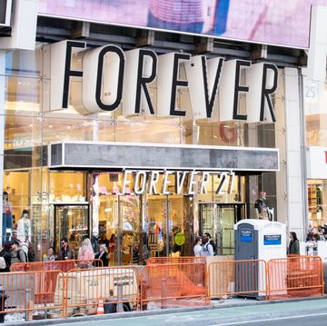 Forever 21 store in Times Square in New York City...