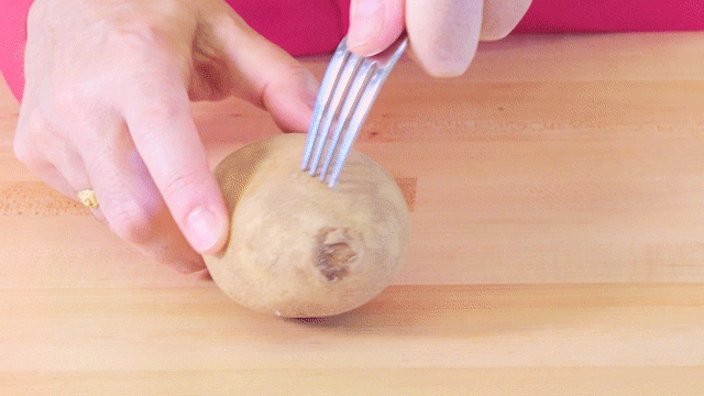 prick potato