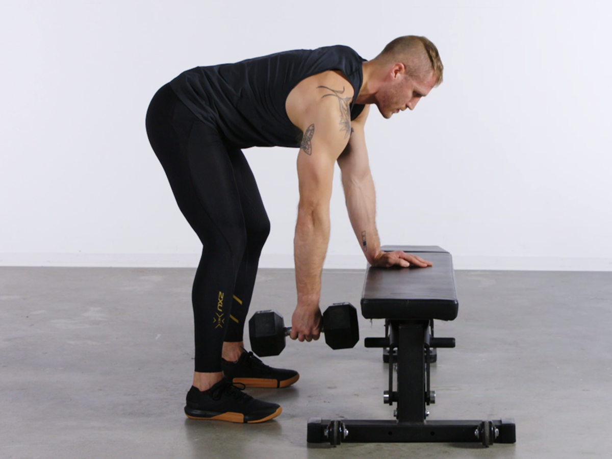 How to Do the Single-Arm Dumbbell Row to Light Up Your Back, Arms