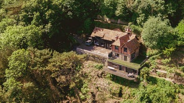 house with one of the most dramatic views of devon coast for sale