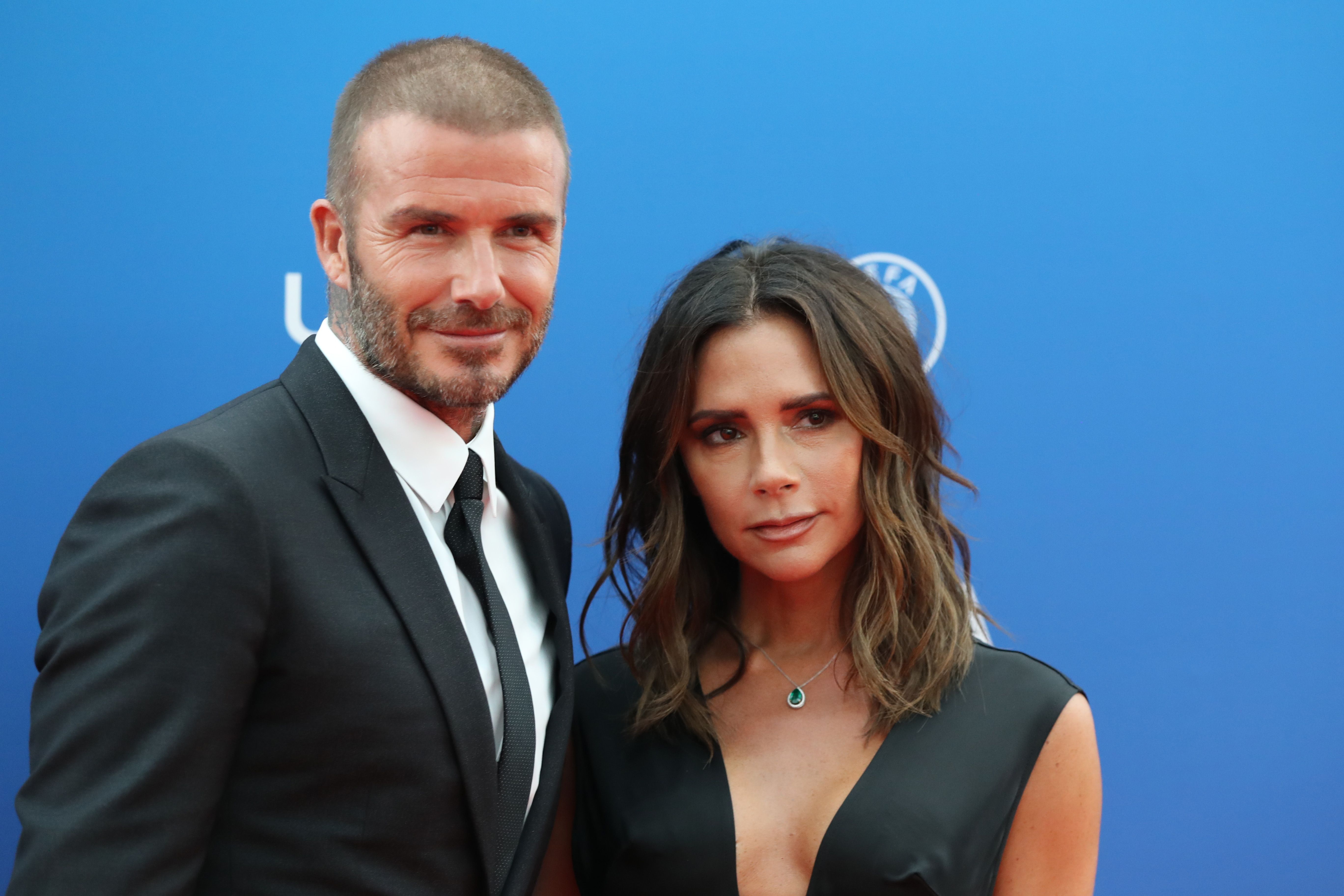 Victoria Beckham Wore a Three-Piece Suit on a Date With David Beckham