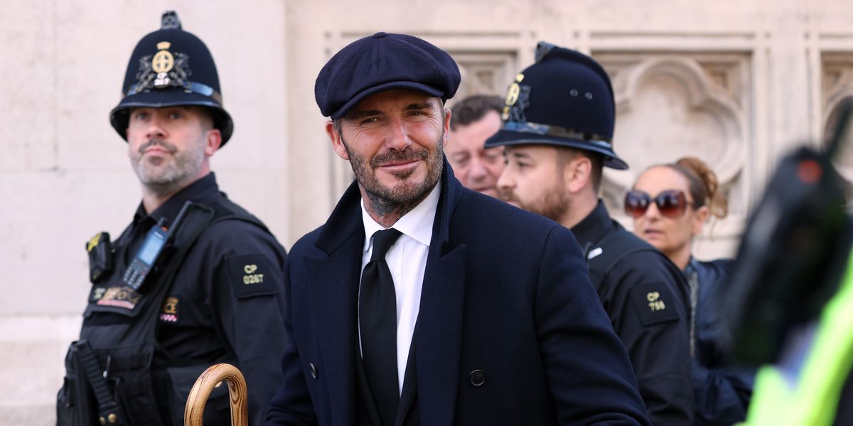 David Beckham Queued to See Queen Lying in State for Over 12 Hours
