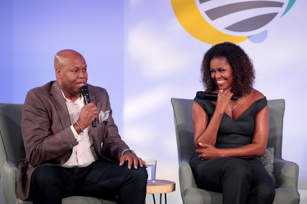 barack and michelle obama speak at obama foundation summit