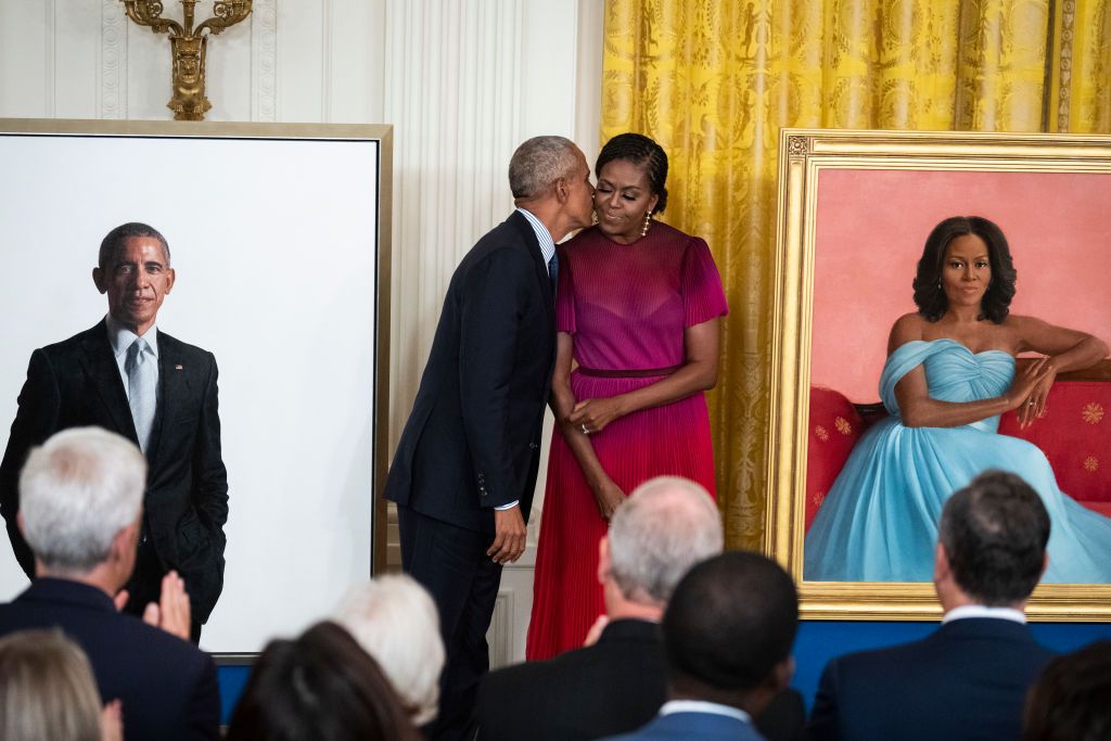 See Barack And Michelle Obama's Official White House Portraits