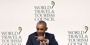 バラク・オバマ　元大統領　米国 写真検索結果 SPAIN-US-TOURISM-POLITICS