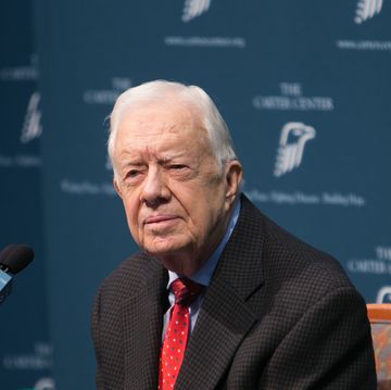 former president jimmy carter holds news conference on his cancer diagnosis
