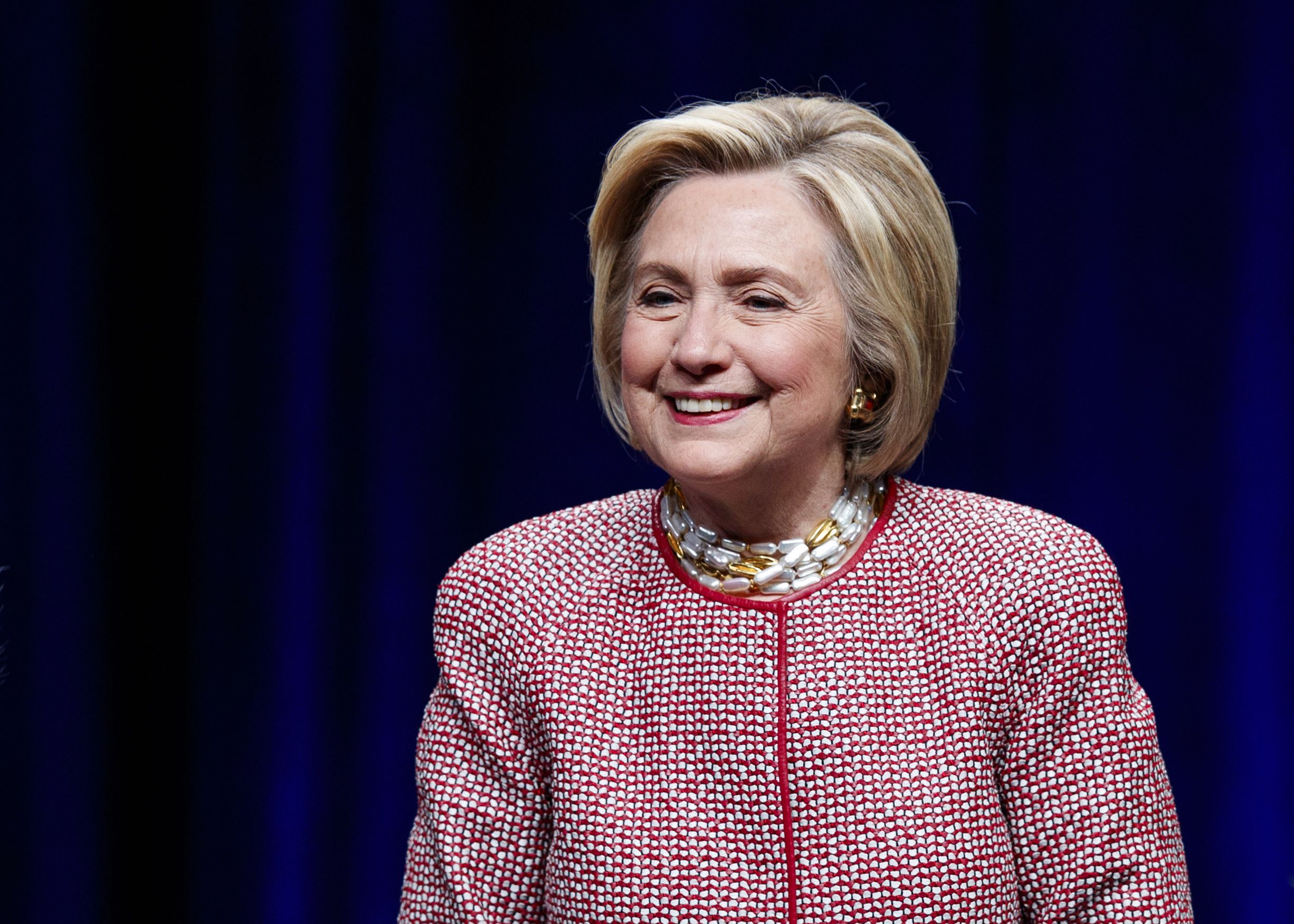 Hillary Clinton returning to the White House for an arts event