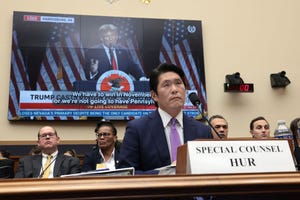 special counsel robert hur testifies on biden's classified documents investigation