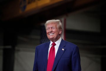 donald trump delivers remarks in michigan on the economy