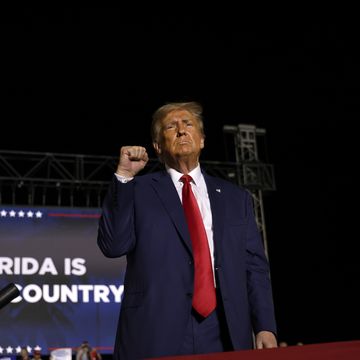trump holds campaign rally in hialeah, florida