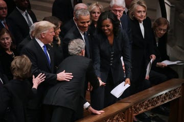 State Funeral Held For George H.W. Bush At The Washington National Cathedral