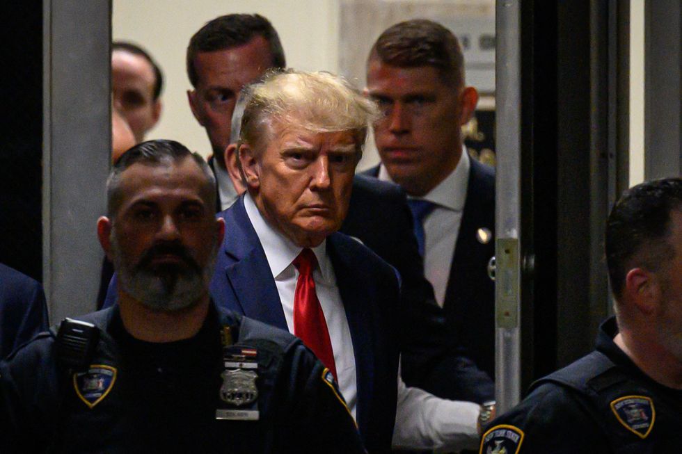 Former President Donald Trump Arraigned in Manhattan