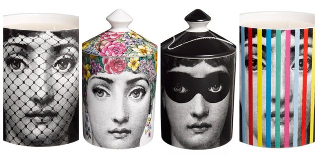 Le candele di Fornasetti