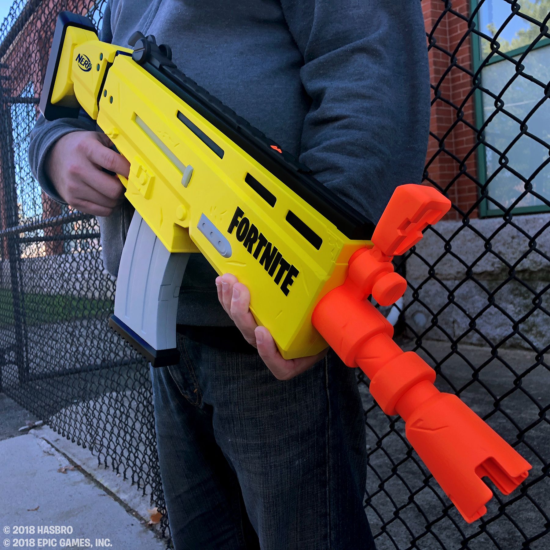 Pistola/Lançador Hasbro Fortnite AR-L Nerf Elite Dart Blaster