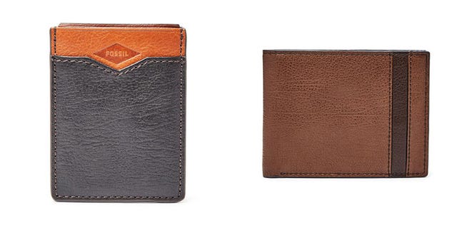 Top 10 Fossil Wallets [2018]: Fossil Dark Brown Men's Wallet