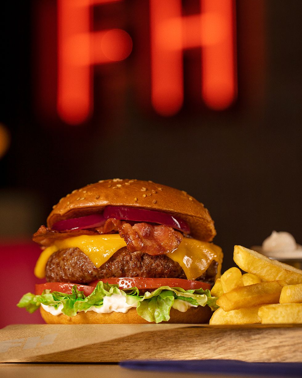 hamburguesa foster's hollywood
