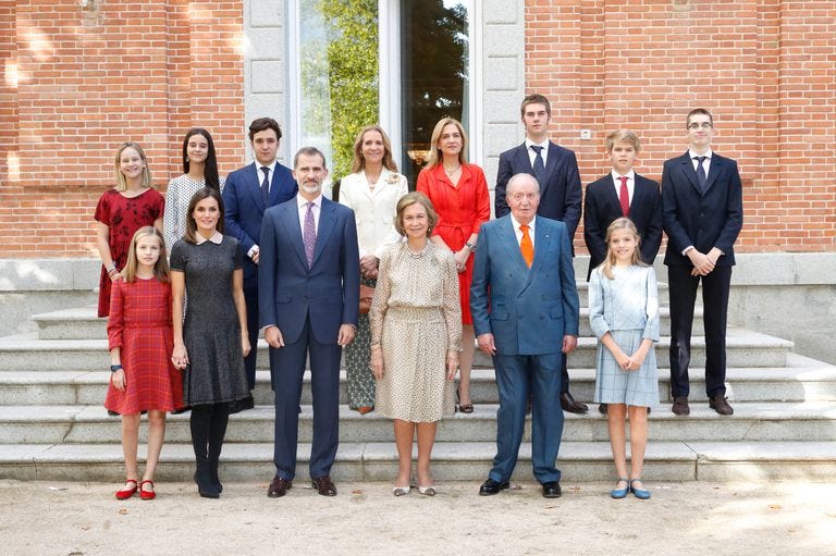 foto oficial 80 cumpleanos reina sofía