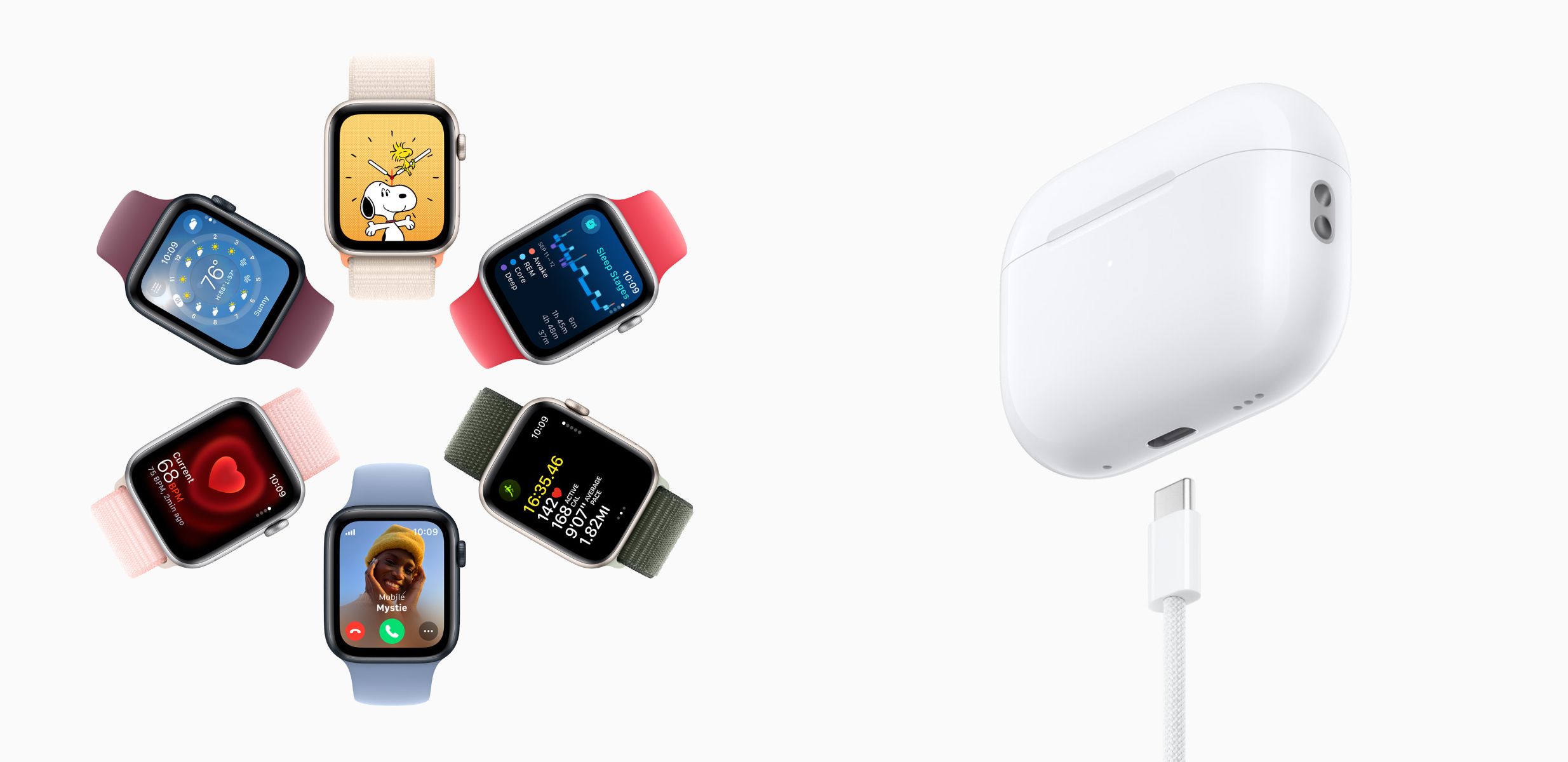 蘋果AirPods Pro 2代改用Type-C充電孔、全新Apple Watch亮點搶先看