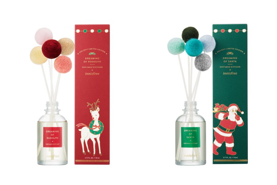 innisfree,綠色聖誕,禮盒,香氛蠟燭,居室純粹香頌,聖誕節,護手霜,護唇膏,beauty