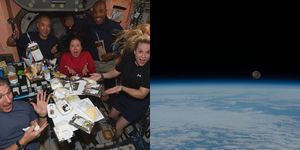 国際宇宙ステーション（iss）から宇宙飛行士たちが、アメリカの感謝祭サンクスギビングをお祝いする様子を動画でお届け♡