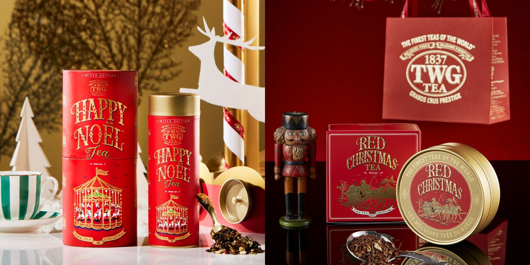 TWG Tea聖誕茶禮盒登場！「聖誕樂頌茶」以橙皮、烤蘋果營造節慶氣息 