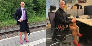 ドイツを拠点にロボットエンジニアとして働くマーク・ブライアンさんは、スカートとヒールで日常生活を送っている男性。snsで様々なコーデを披露しながら、「服に性別は関係ない」というメッセージを発信し、注目を集めています。