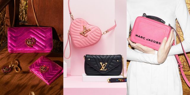 Bag, Pink, Product, Handbag, Magenta, Beauty, Fashion accessory, Shoulder, Peach, Material property, 