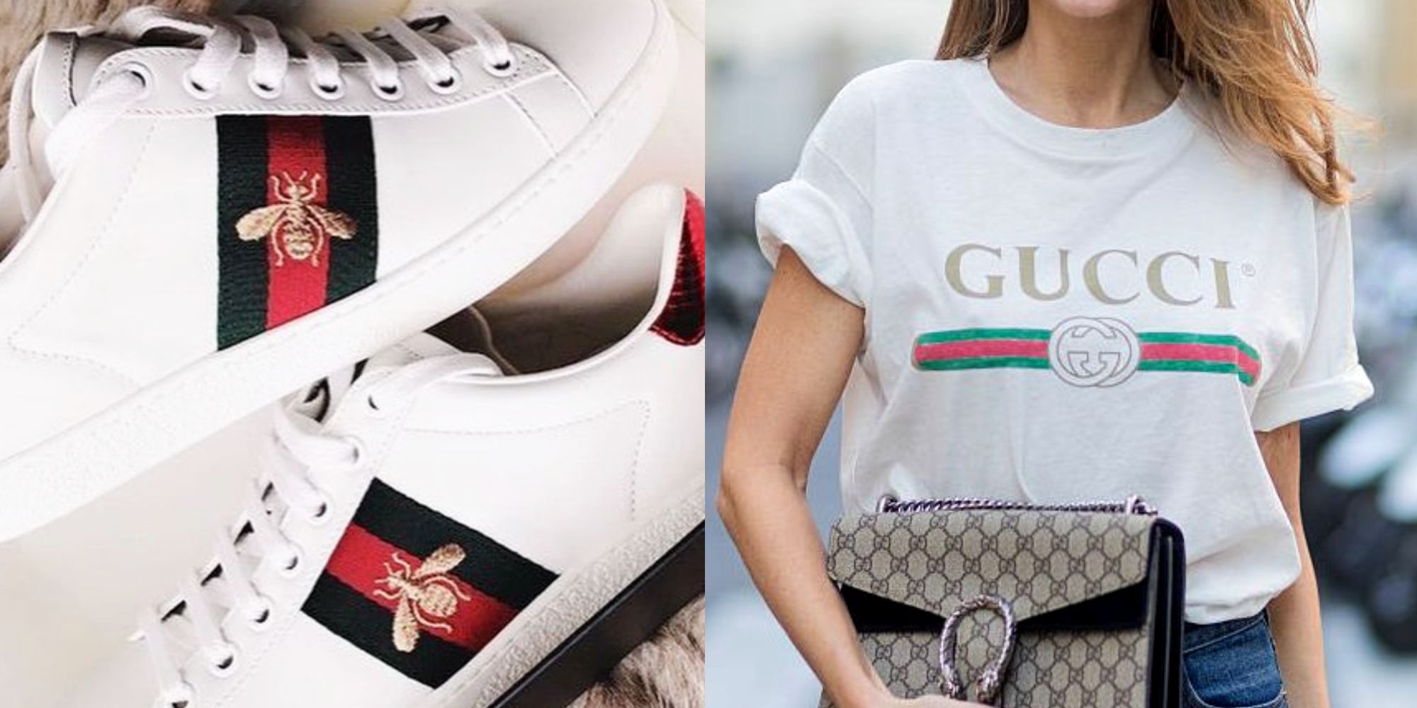 Gucci球鞋上的小蜜蜂代表什麼？曾與Guess為商標大打官司？4件Gucci設計