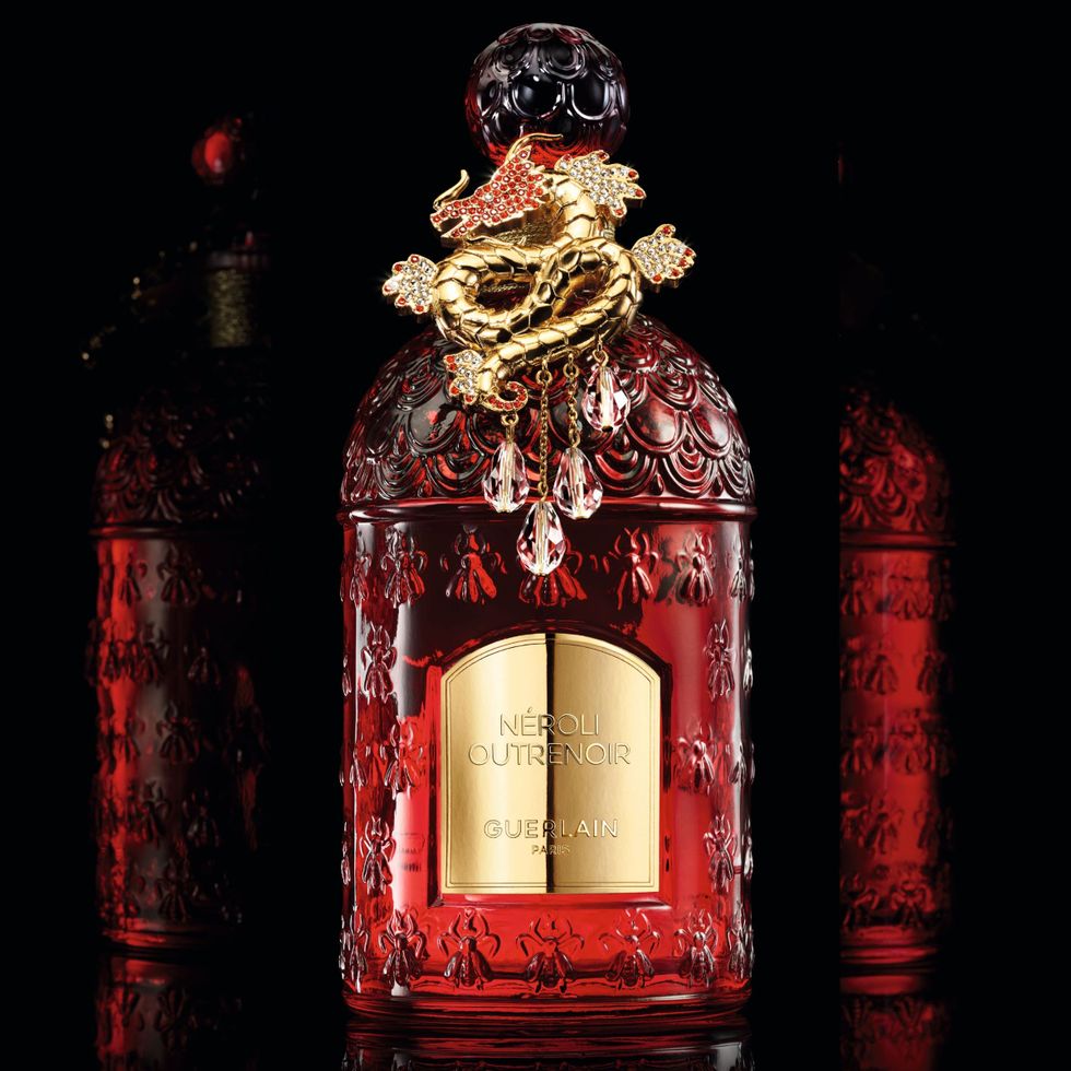 嬌蘭 藝術沙龍 迷夜橙花淡香精 幸運摯紅璀璨蜂印瓶