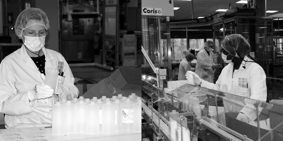 克蘭詩法國工廠投入生產乾洗手