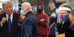 新型コロナウイルスのパンデミックが続くなか行われた、2020年の米大統領選。11月3日の投票日は、多くの有権者にとって、次の4年間の大統領を選ぶだけでなく、安全を保ちながら自らの声を選挙に反映させる方法を迫られる日でもあった。この重要な一日を、全米各地で撮影された写真でここに振り返る。　　