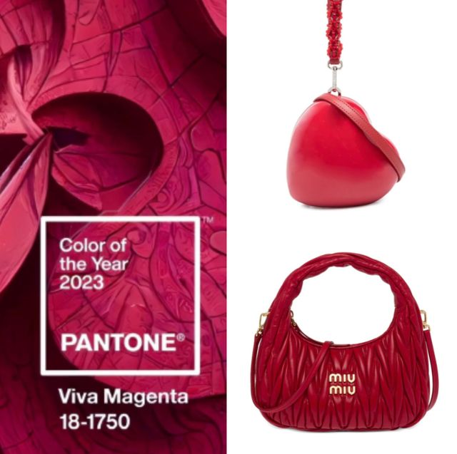 2023 pantone代表色viva magenta 精品包推薦