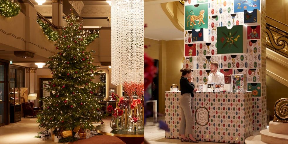 Christmas decoration, Christmas tree, Christmas, Interior design, Room, Home, Tree, Christmas ornament, Interior design, Architecture, 