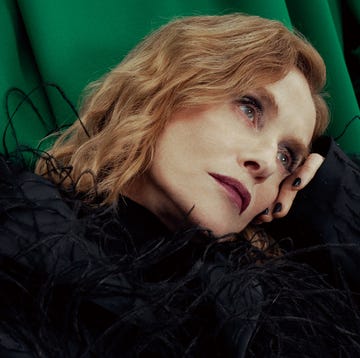 10月號封面人物isabelle huppert