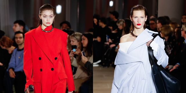 【紐約時裝週】PROENZA SCHOULER 2020秋冬大衣就是不穿好！更找來Gigi Hadid 示範西裝時髦新穿法