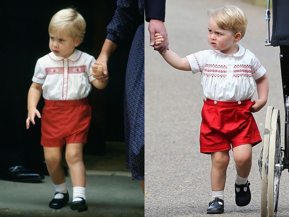 ジョージ王子と父ウィリアム王子はそっくり！ お揃いコーデ10選