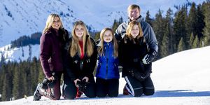 Fotosessie Koninklijke familie in Lech