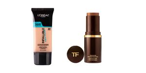 Tom Ford Foundation Stick; L'Oreal Infallible Pro-Glow Foundation