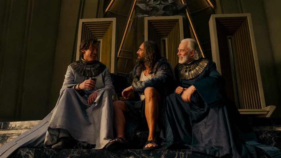 Lee Pace como Imperador Cleon na terceira temporada de 'Fundação'