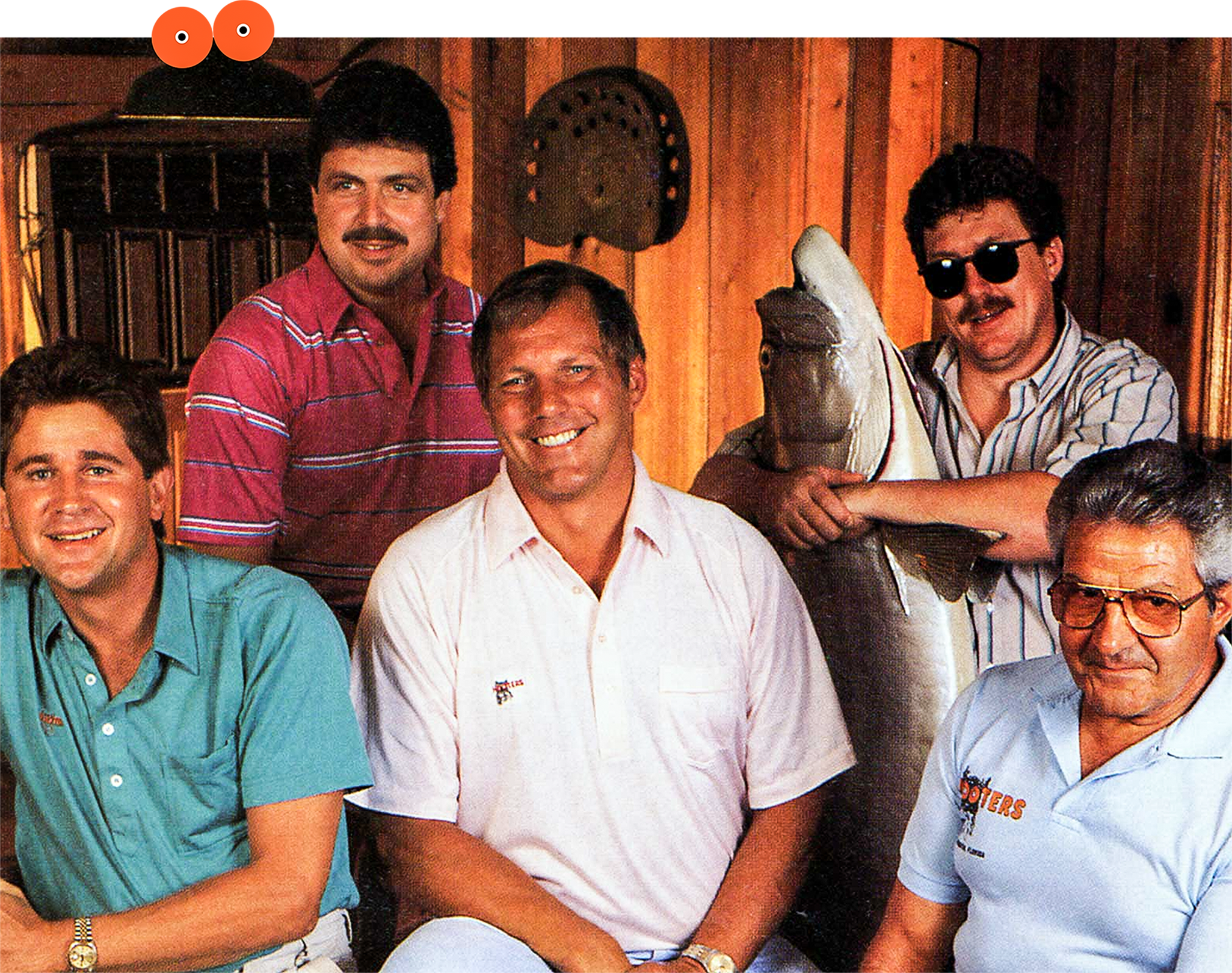 a photo of the founders of hooters